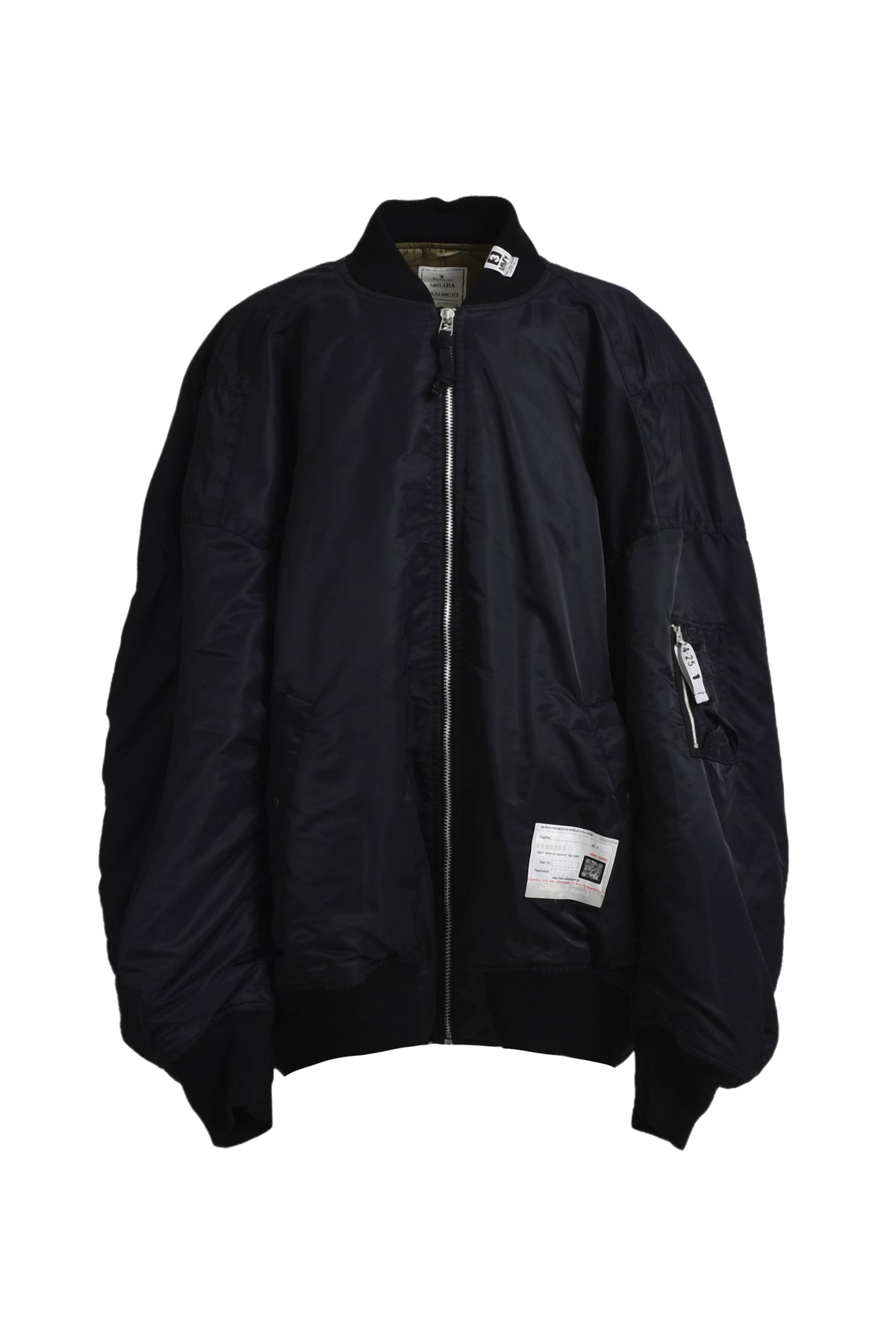 HUGE FLIGHT JACKET / BLK