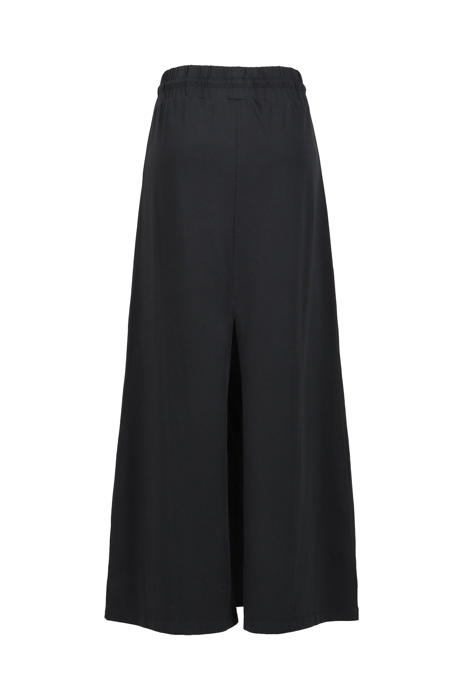 JERSEY SKIRT KNIT / BLK