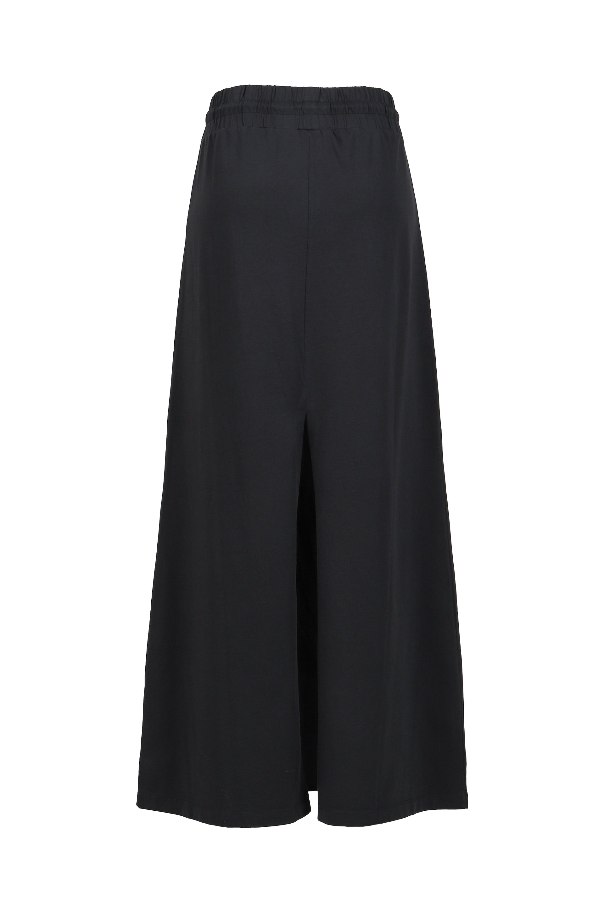 JERSEY SKIRT KNIT / BLK