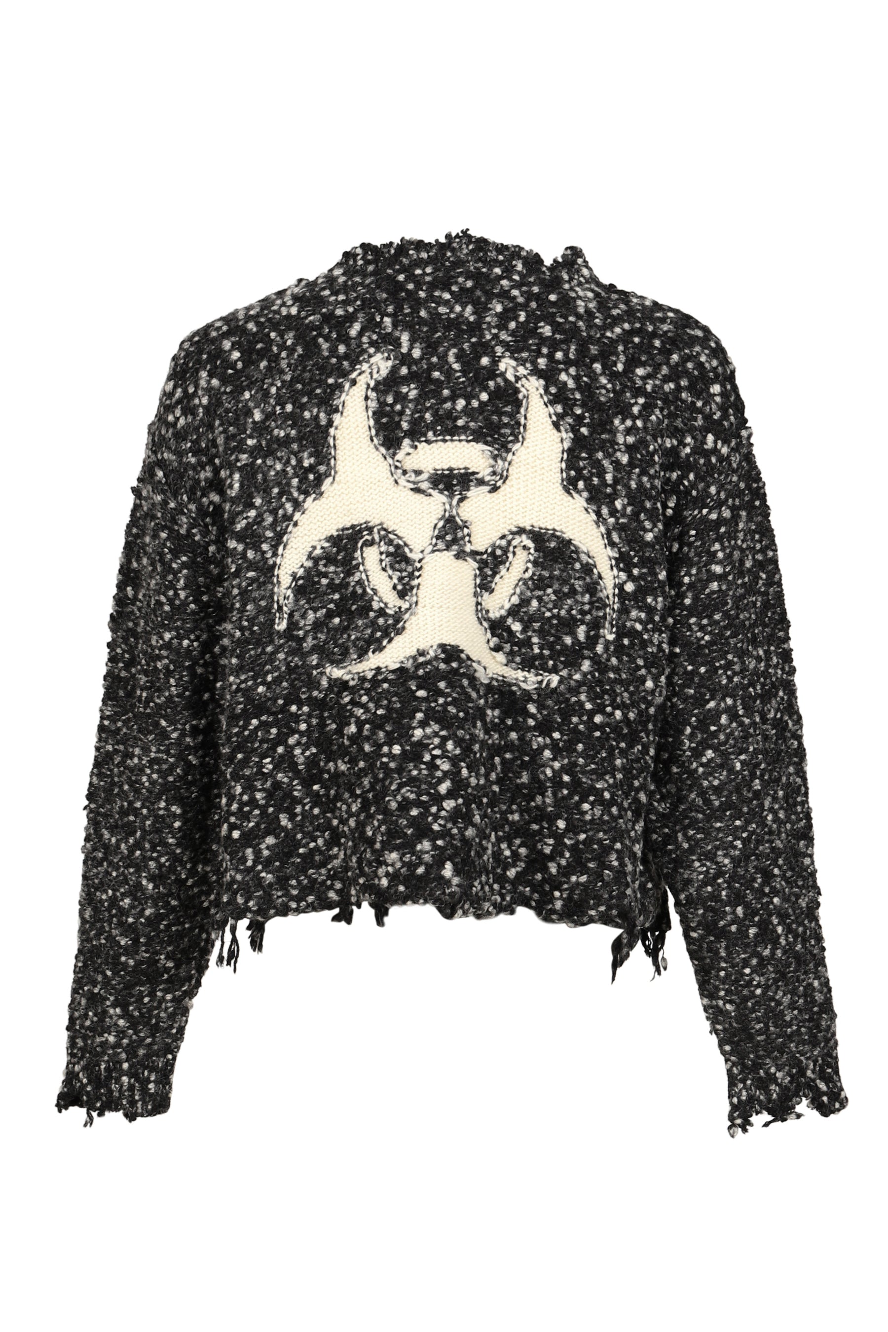 ACTING GAS MASK KNIT PULLOVER / CHA