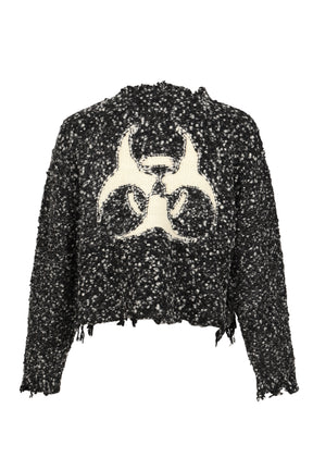 ACTING GAS MASK KNIT PULLOVER / CHA