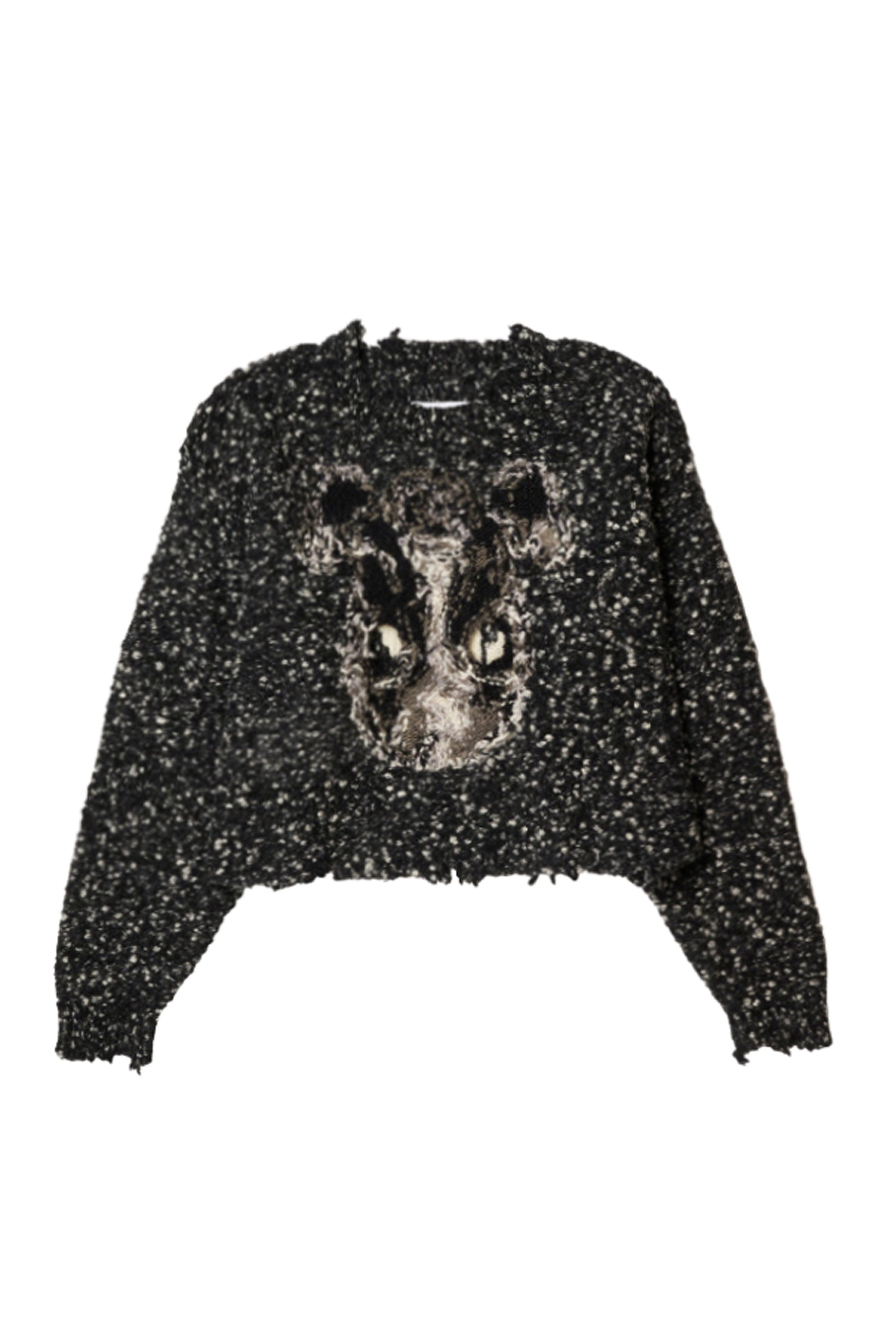 ACTING GAS MASK KNIT PULLOVER / CHA