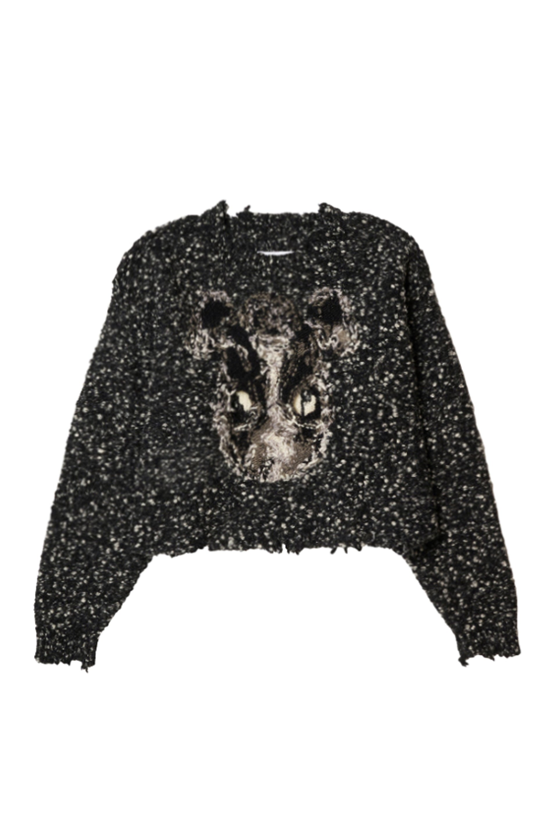 ACTING GAS MASK KNIT PULLOVER / CHA