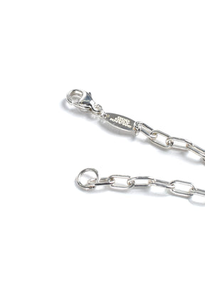 TEAR CROSS BRACELET / SILVER