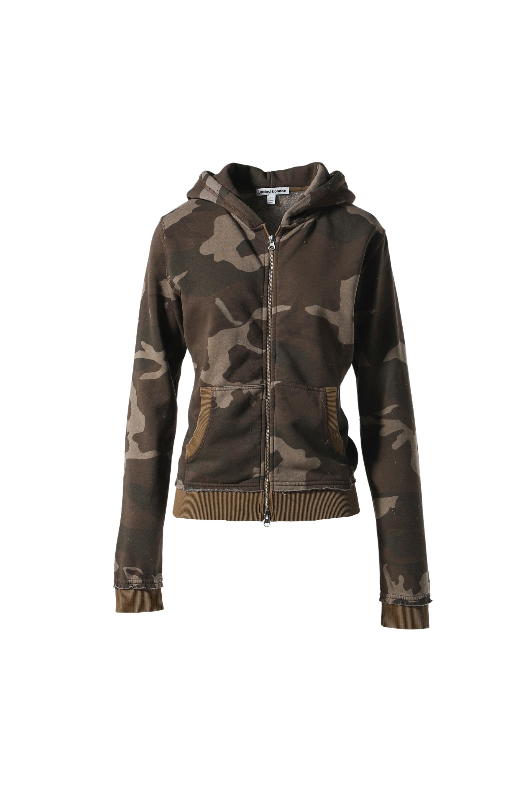 Jaded London FW24 CAMO MINI MONSTER HOODIE CAMO NUBIAN