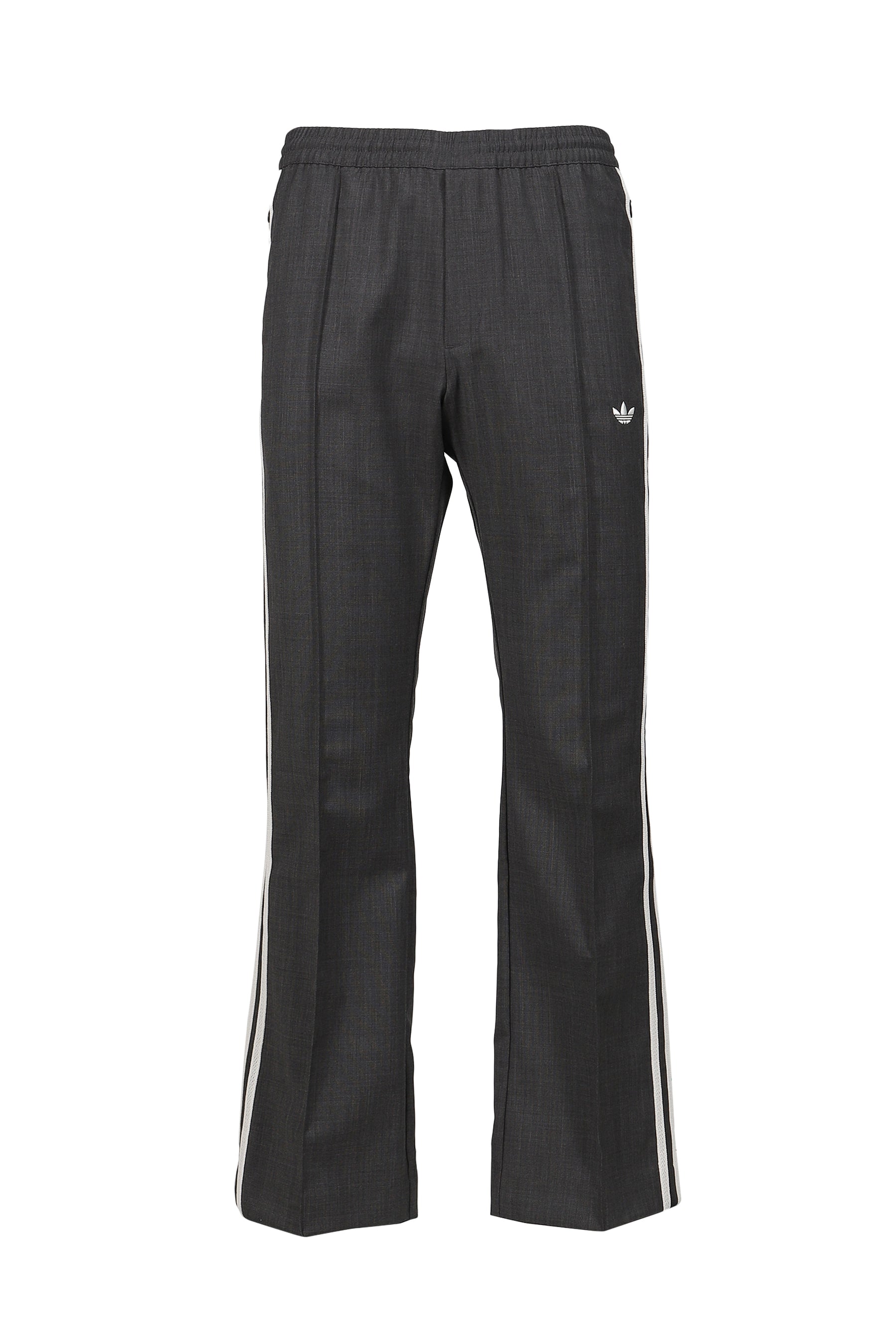 WB WOOL PANT / DARK GRY