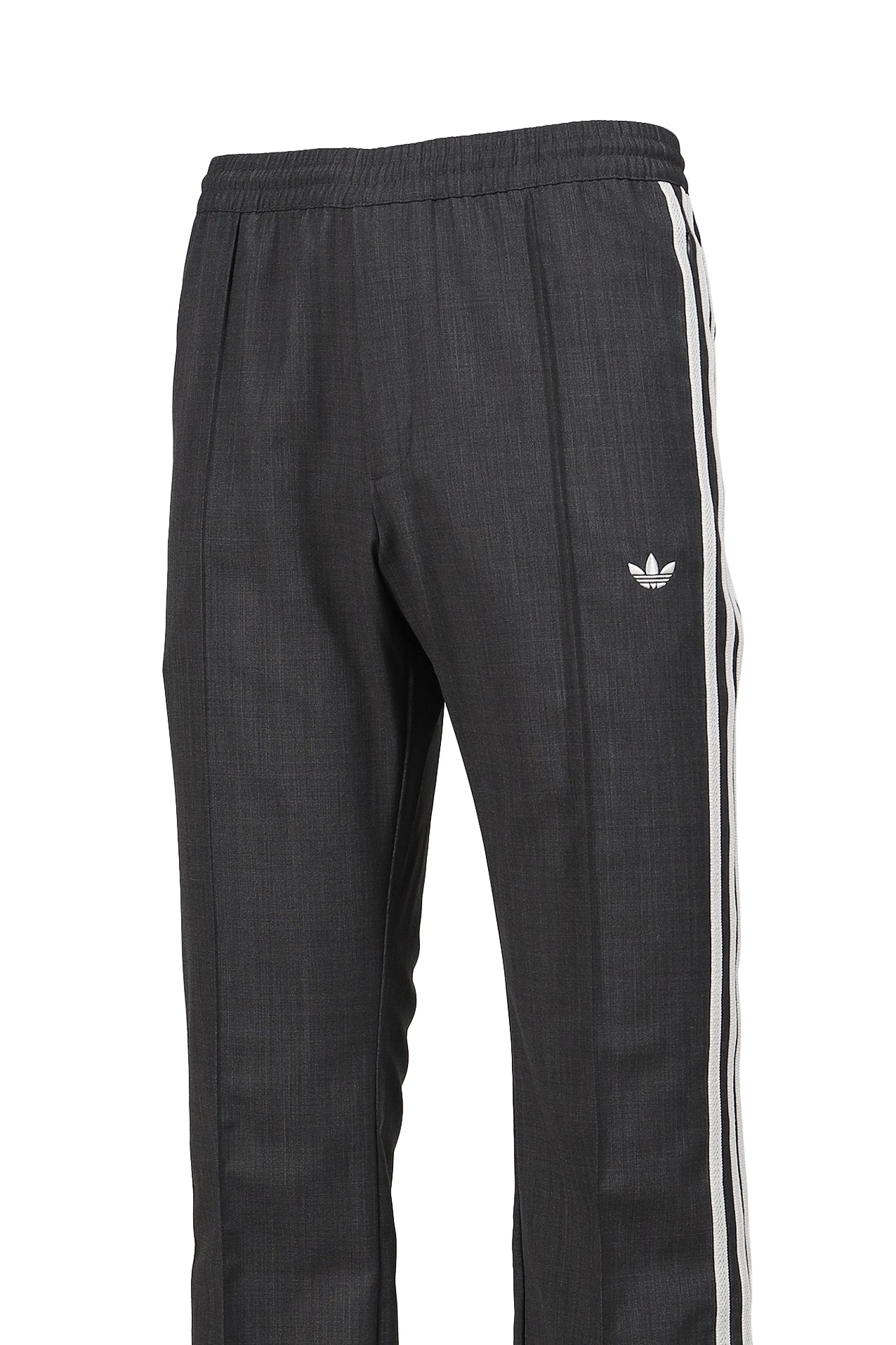 WB WOOL PANT / DARK GRY