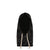 PAISLEY KNIT HOOD BALACLAVA / BLK GRY 