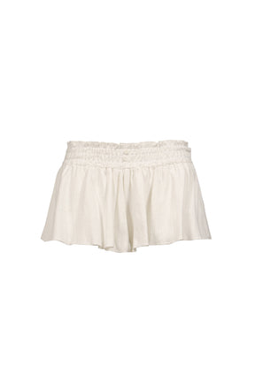 HONEY EYELET SHORTS / WHT