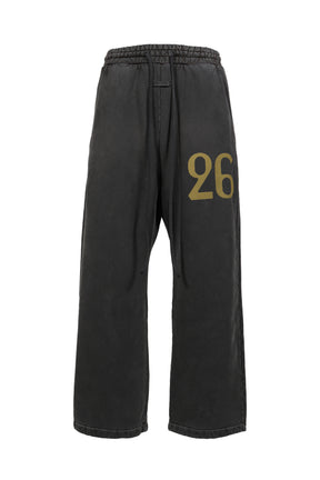 "26" WIDE LEG SWEATPANT / OFF BLK