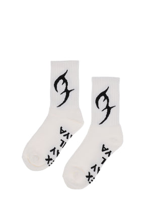 TC BASIC SOCKS / WHT
