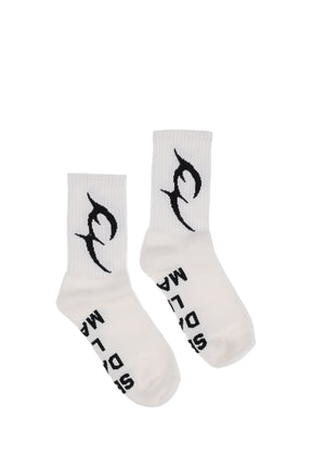 TC BASIC SOCKS / WHT