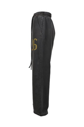"26" WIDE LEG SWEATPANT / OFF BLK