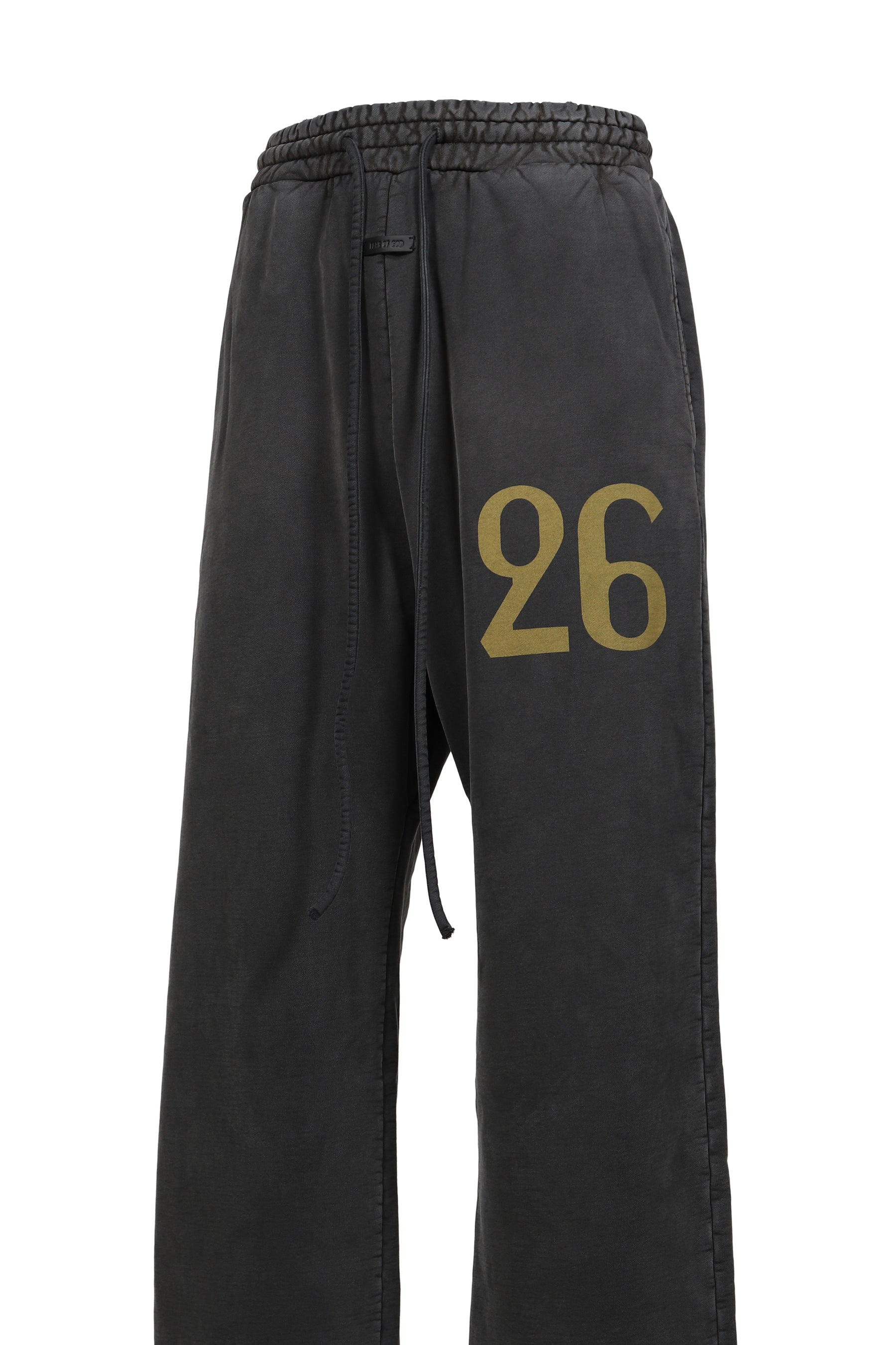 "26" WIDE LEG SWEATPANT / OFF BLK