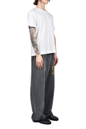 "26" WIDE LEG SWEATPANT / OFF BLK