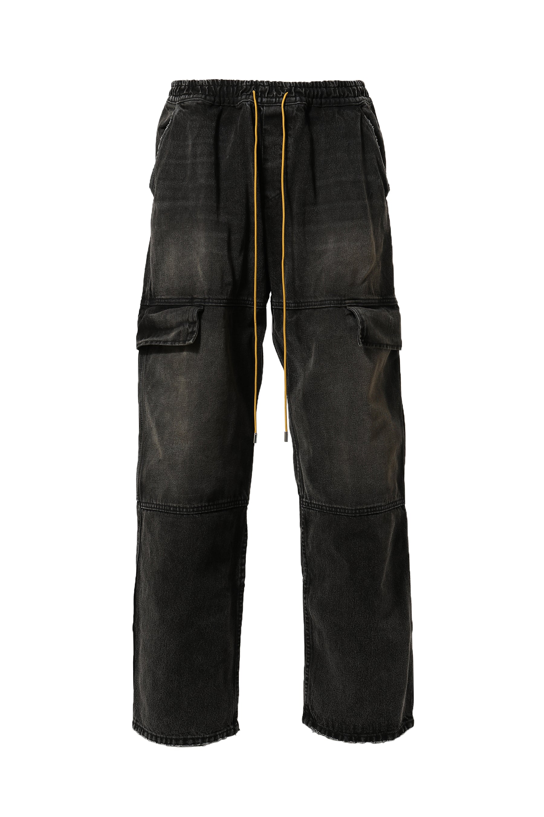 Rhude ルード FW23 PLATEAU CARGO / BLK DENIM -NUBIAN