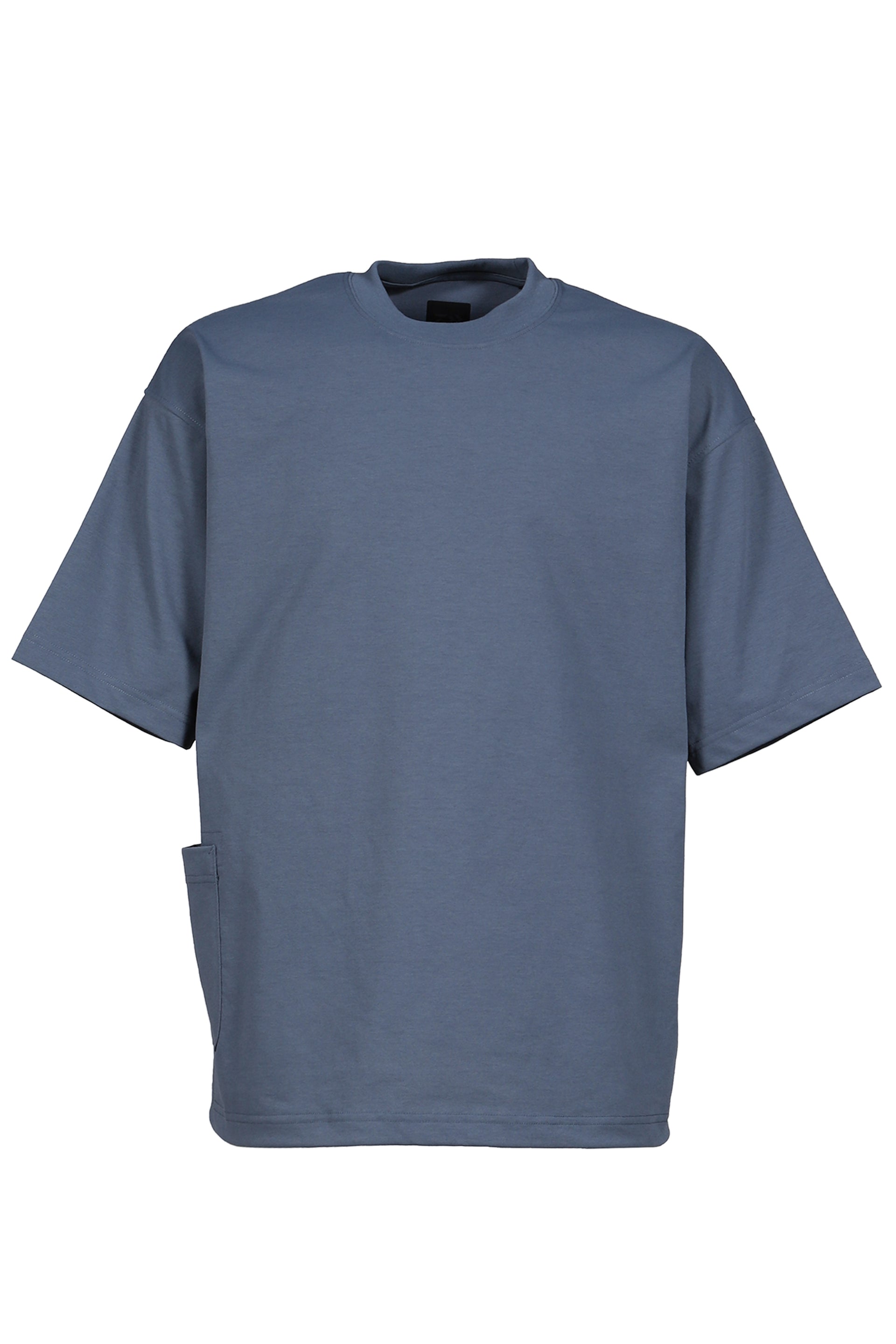 TECH SIDE POCKET S/S TEE / SMOKE BLU