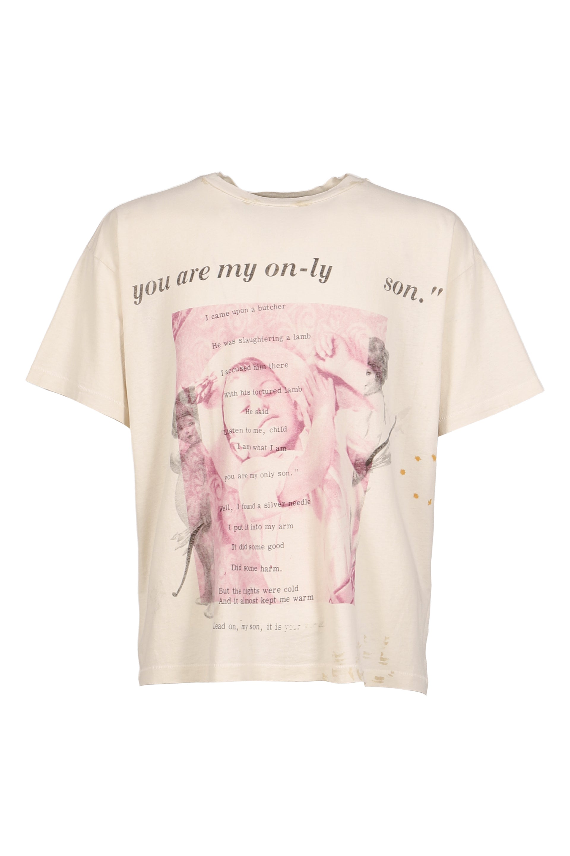ONLY SON T-SHIRT / DIRTY WHT