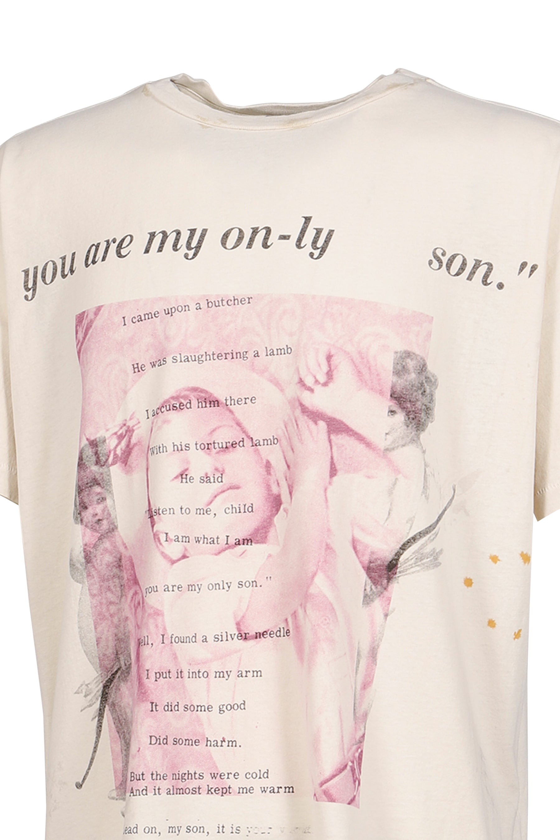 ONLY SON T-SHIRT / DIRTY WHT