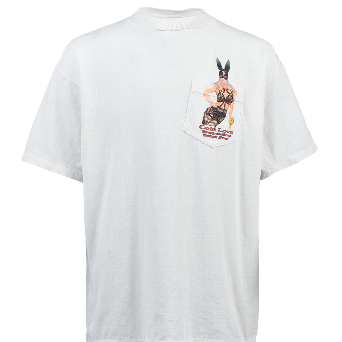 SAINT Mxxxxxx セントマイケル SS26 SS T-SHIRT/POCKET / WHT - NUBIAN