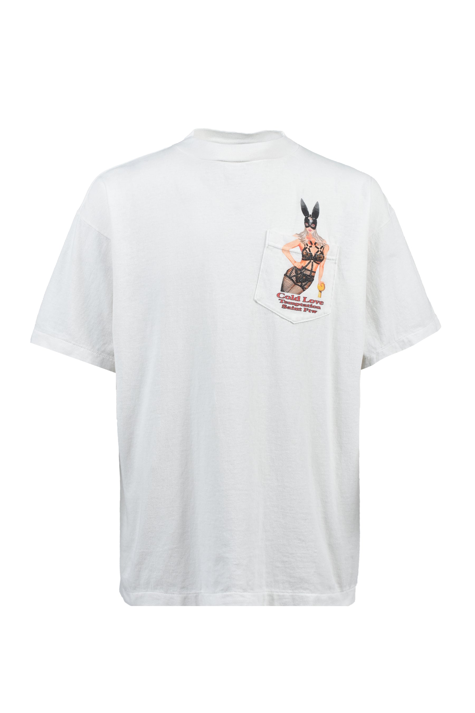 SAINT Mxxxxxx セントマイケル SS26 SS T-SHIRT/POCKET / WHT - NUBIAN