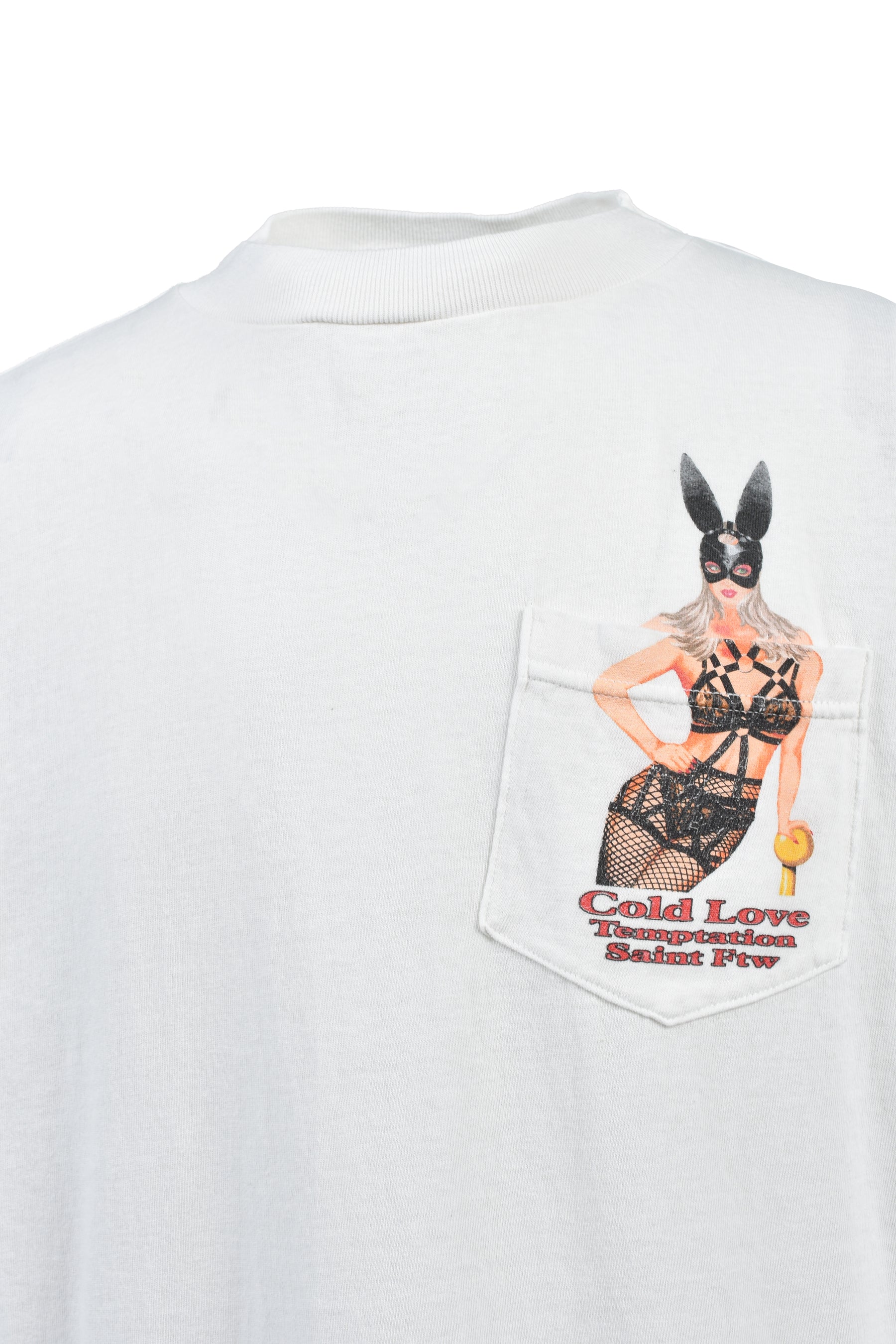 SAINT Mxxxxxx セントマイケル SS26 SS T-SHIRT/POCKET / WHT - NUBIAN