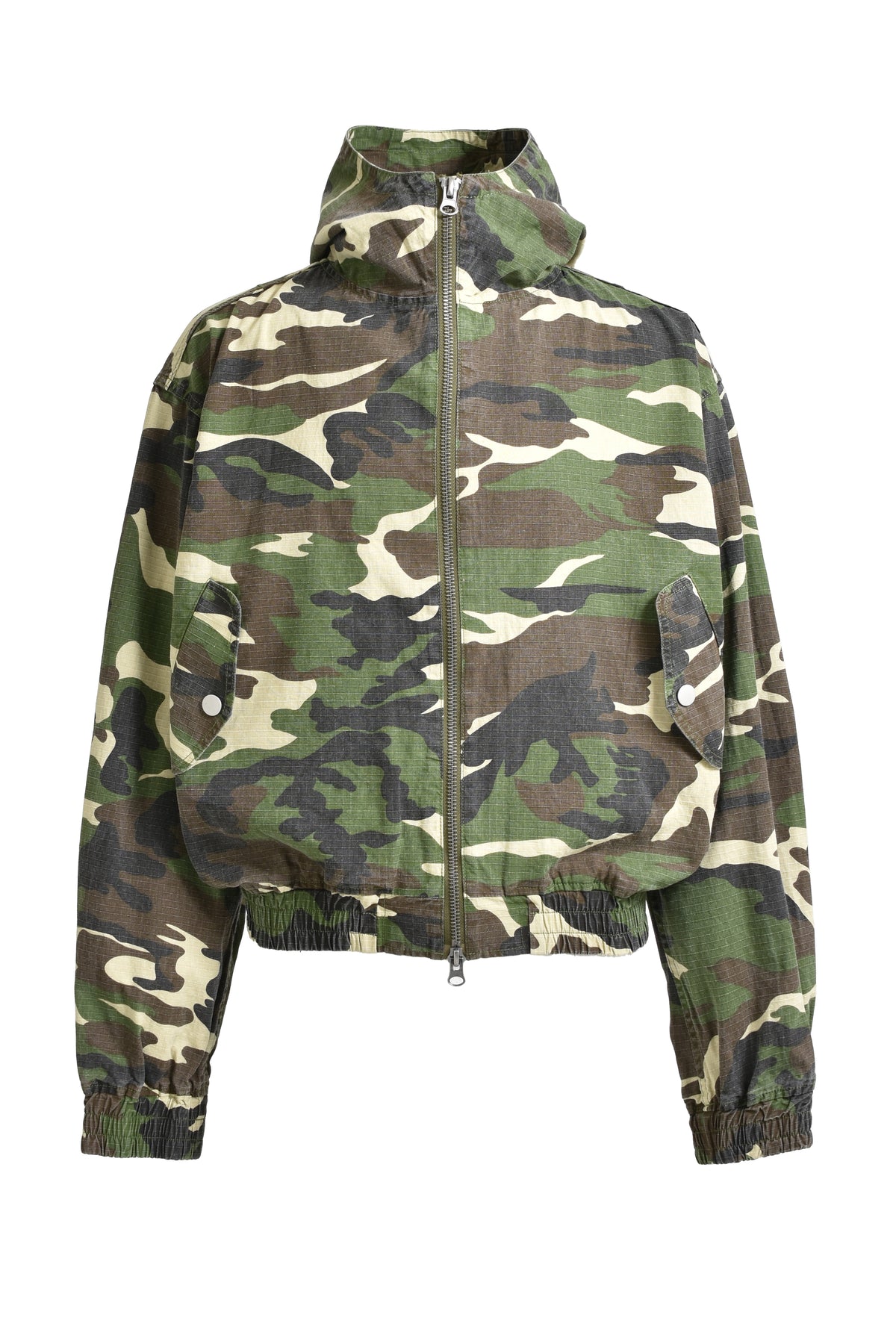 SUICIDE CAMO ZIP UP HOODIE / W.CAMO