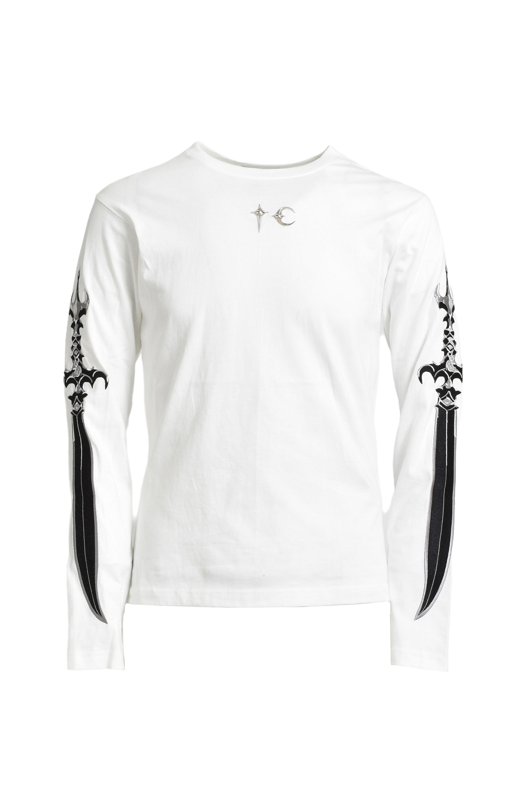 SWORD LS T-SHIRT / WHT