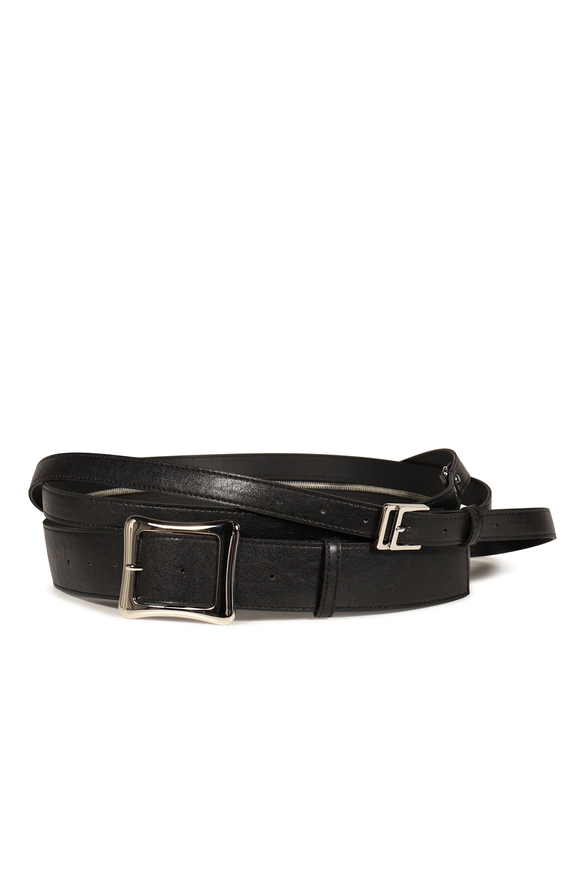 DUAL LAYERED BELT / BLK