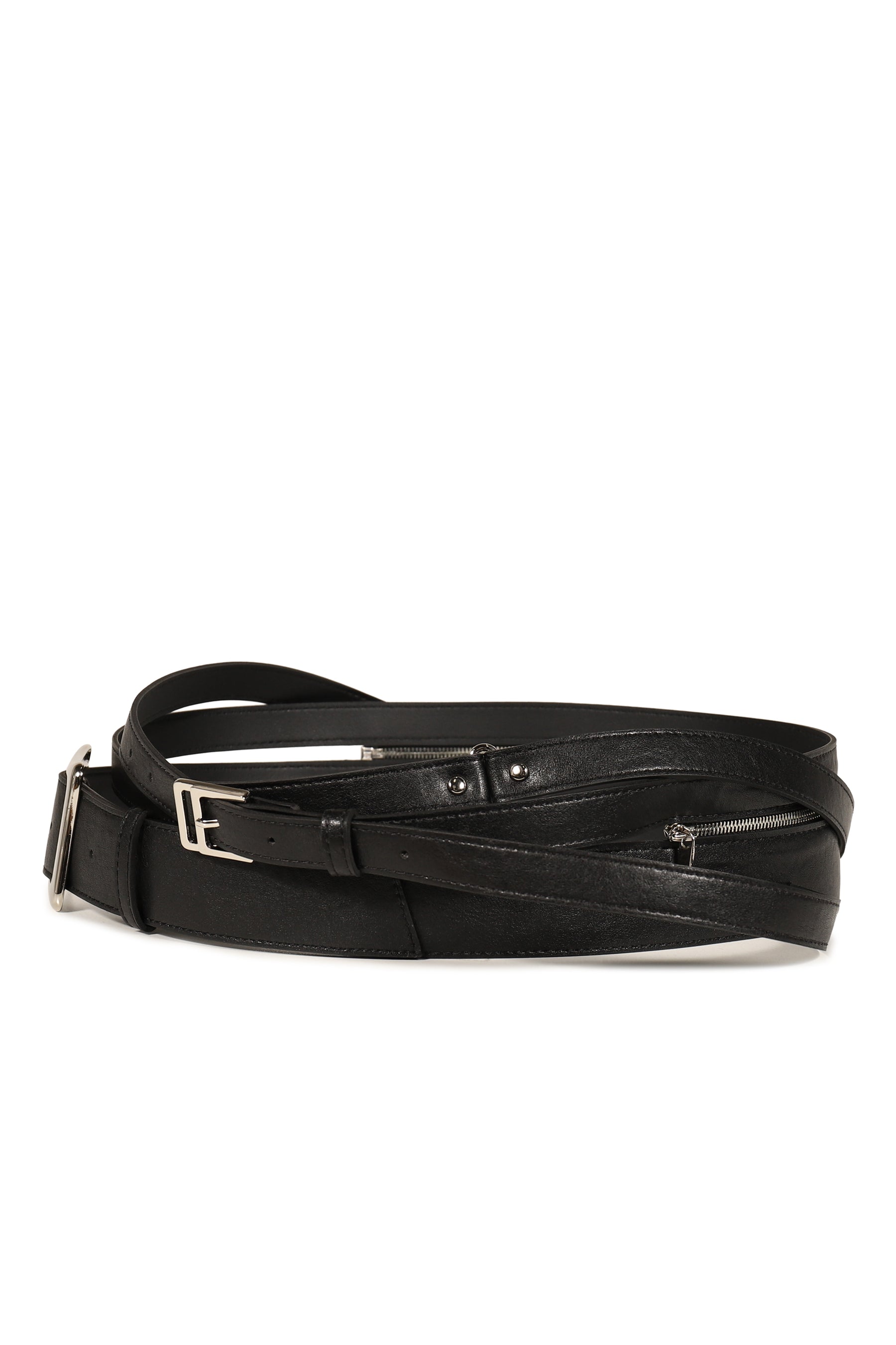 DUAL LAYERED BELT / BLK