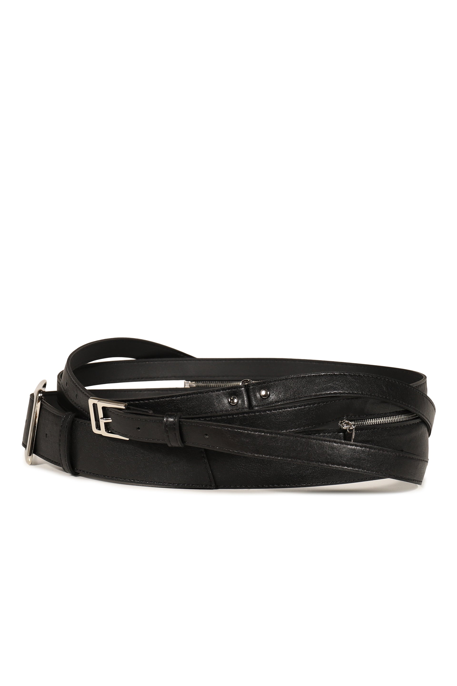 DUAL LAYERED BELT / BLK