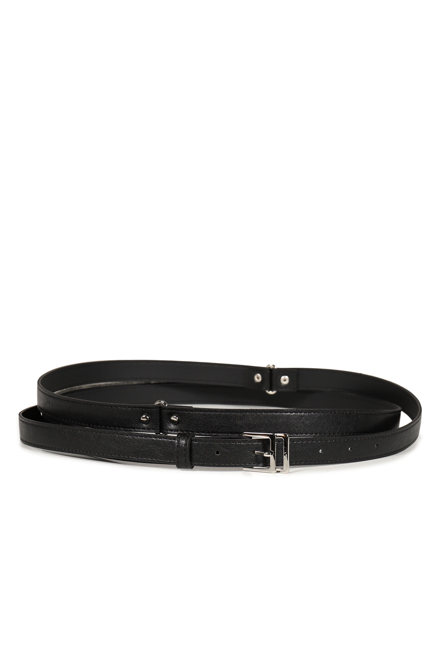 DUAL LAYERED BELT / BLK