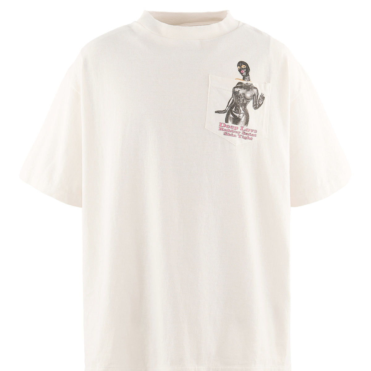 SAINT Mxxxxxx セントマイケル SS T-SHIRT/POCKET / WHT - NUBIAN ヌビアン