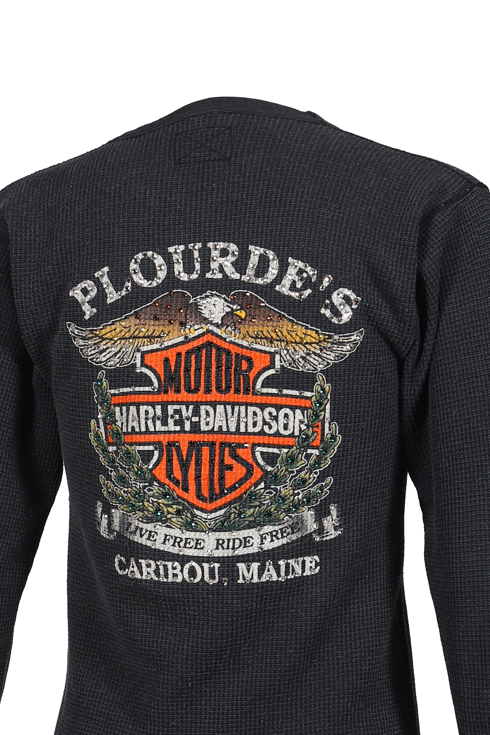 CARIBOU MAINE LS THERMAL / BLK 