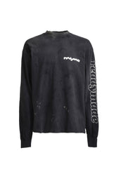 L/S T-SHIRT DESTRUCTION BLK