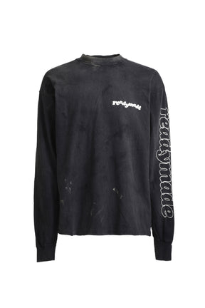 L/S T-SHIRT DESTRUCTION BLK