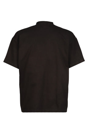 MUD-DYED T-SHIRT WITH SHFU / MUD