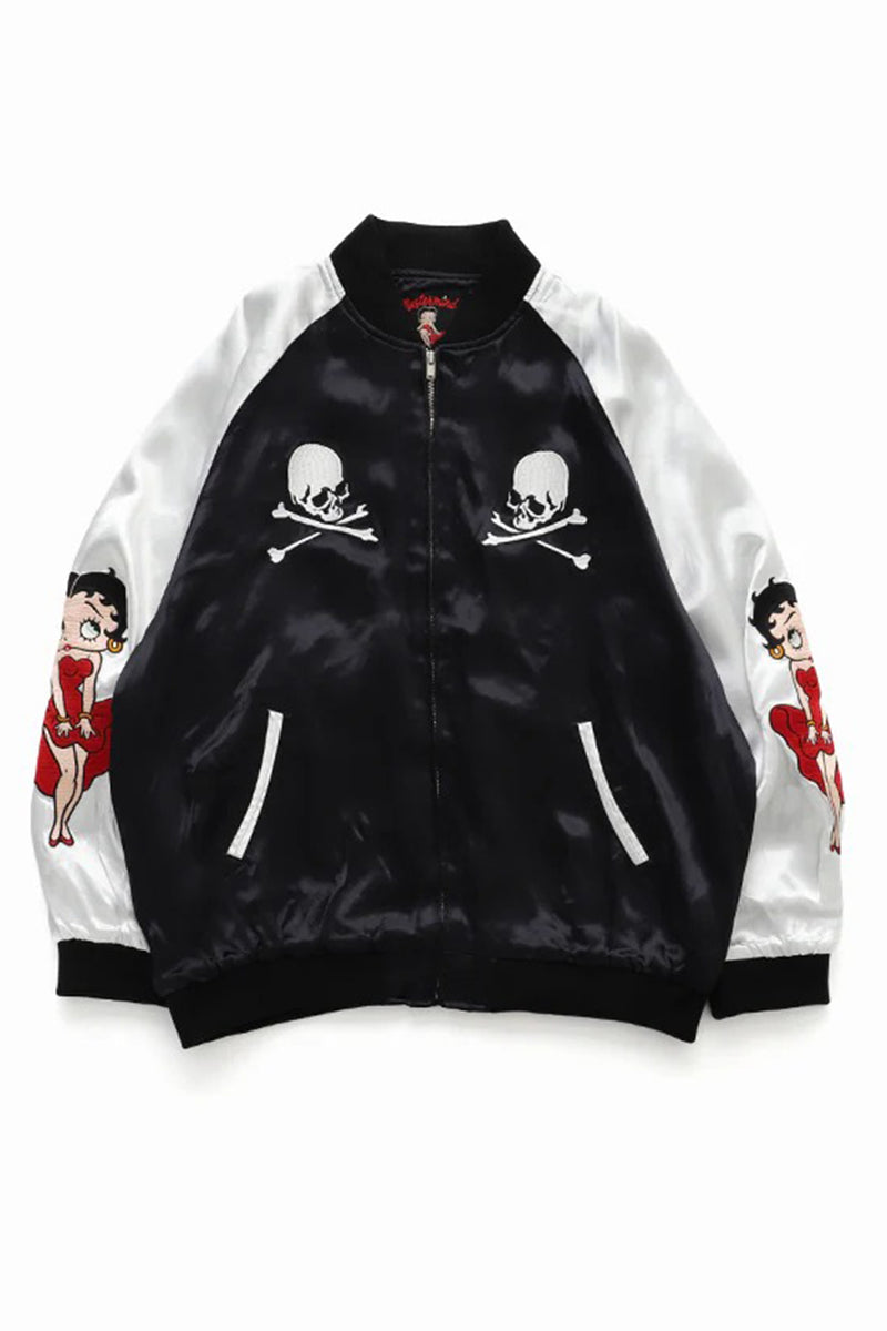 MASTERMIND WORLD × BETTY BOOP スーベニアジャケット MASTERMIND WORLD×BETTY BOOP スーベニアジャケット