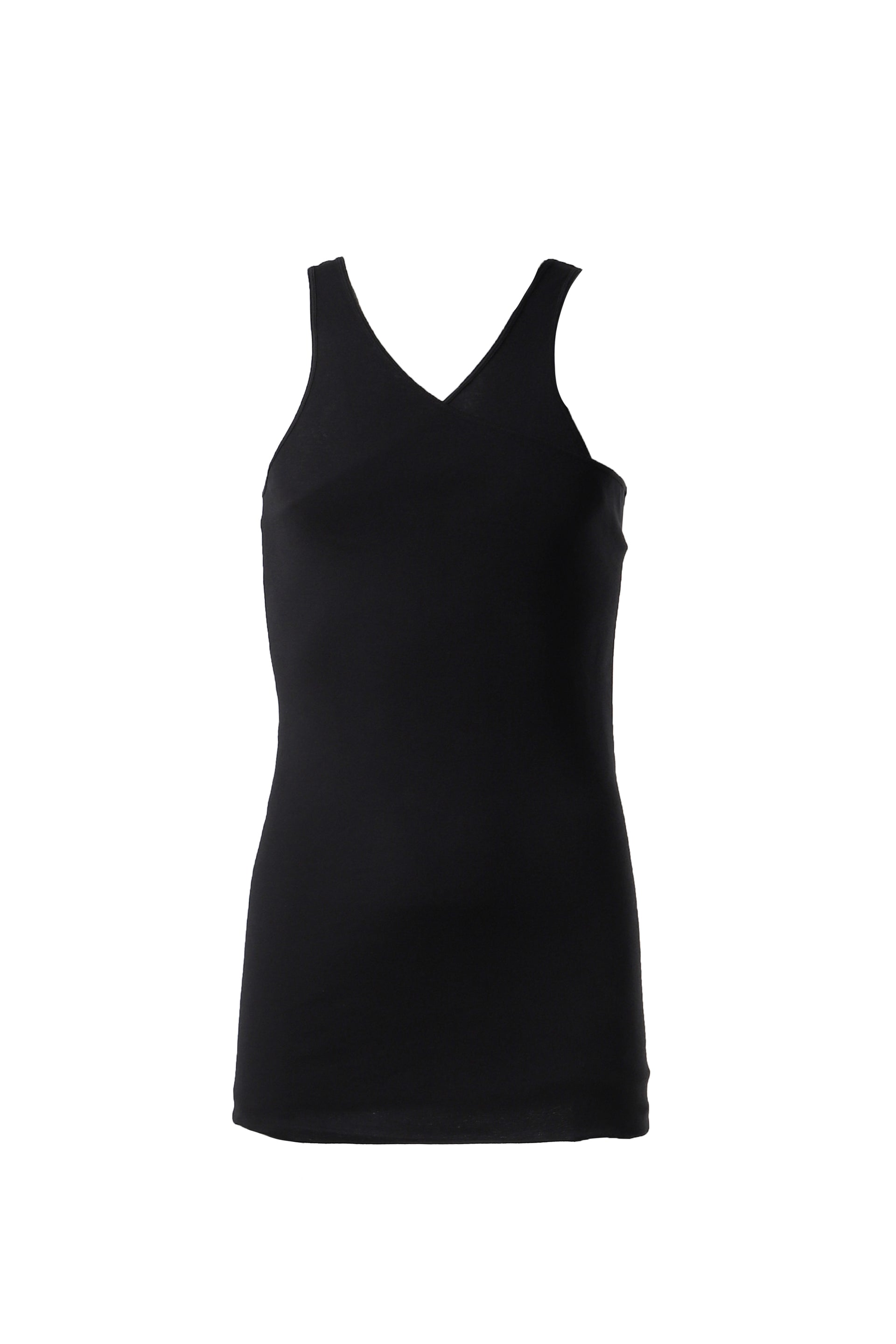 Rick Owens DRKSHDW DOUBLE ZIGGY BANANATANK / BLK