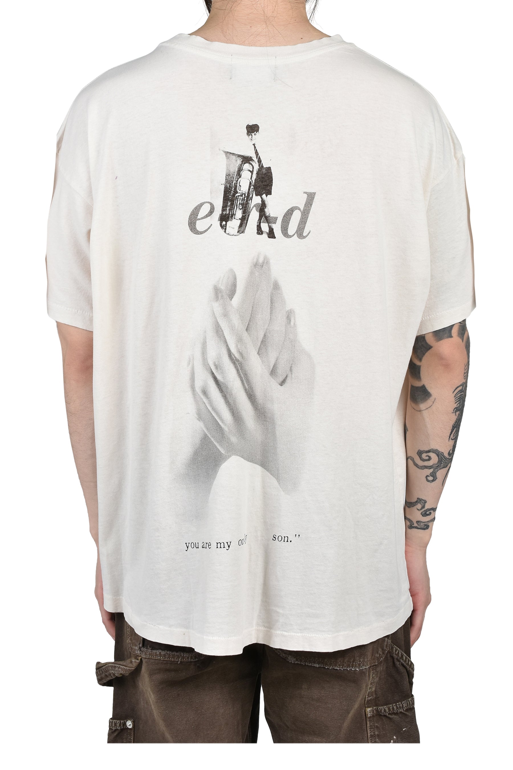 ONLY SON T-SHIRT / DIRTY WHT