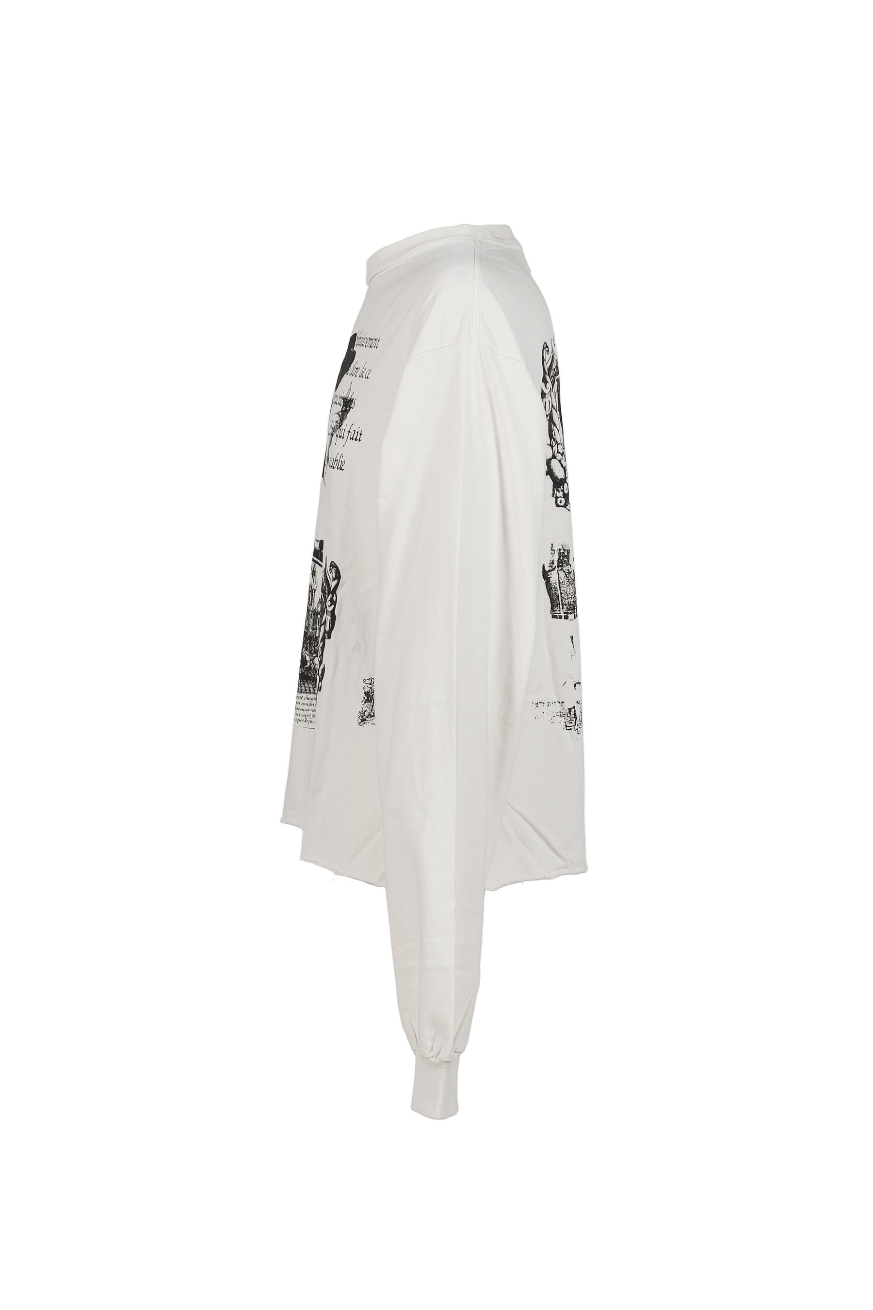 NAPOLEON LS T-SHIRT / FADED WHT