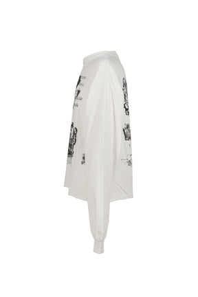 NAPOLEON LS T-SHIRT / FADED WHT