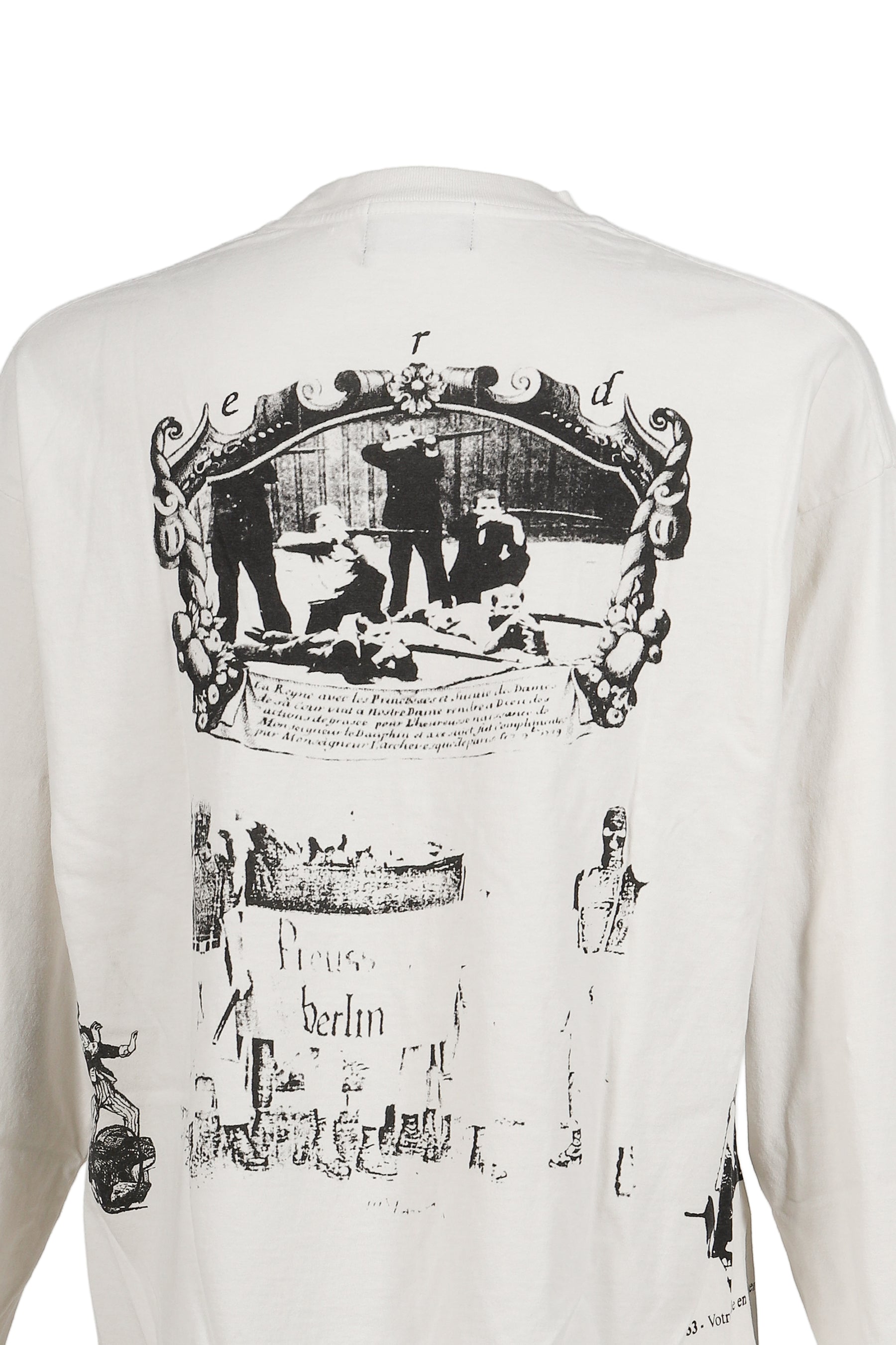 NAPOLEON LS T-SHIRT / FADED WHT