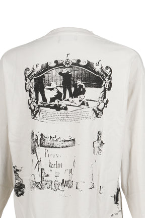 NAPOLEON LS T-SHIRT / FADED WHT