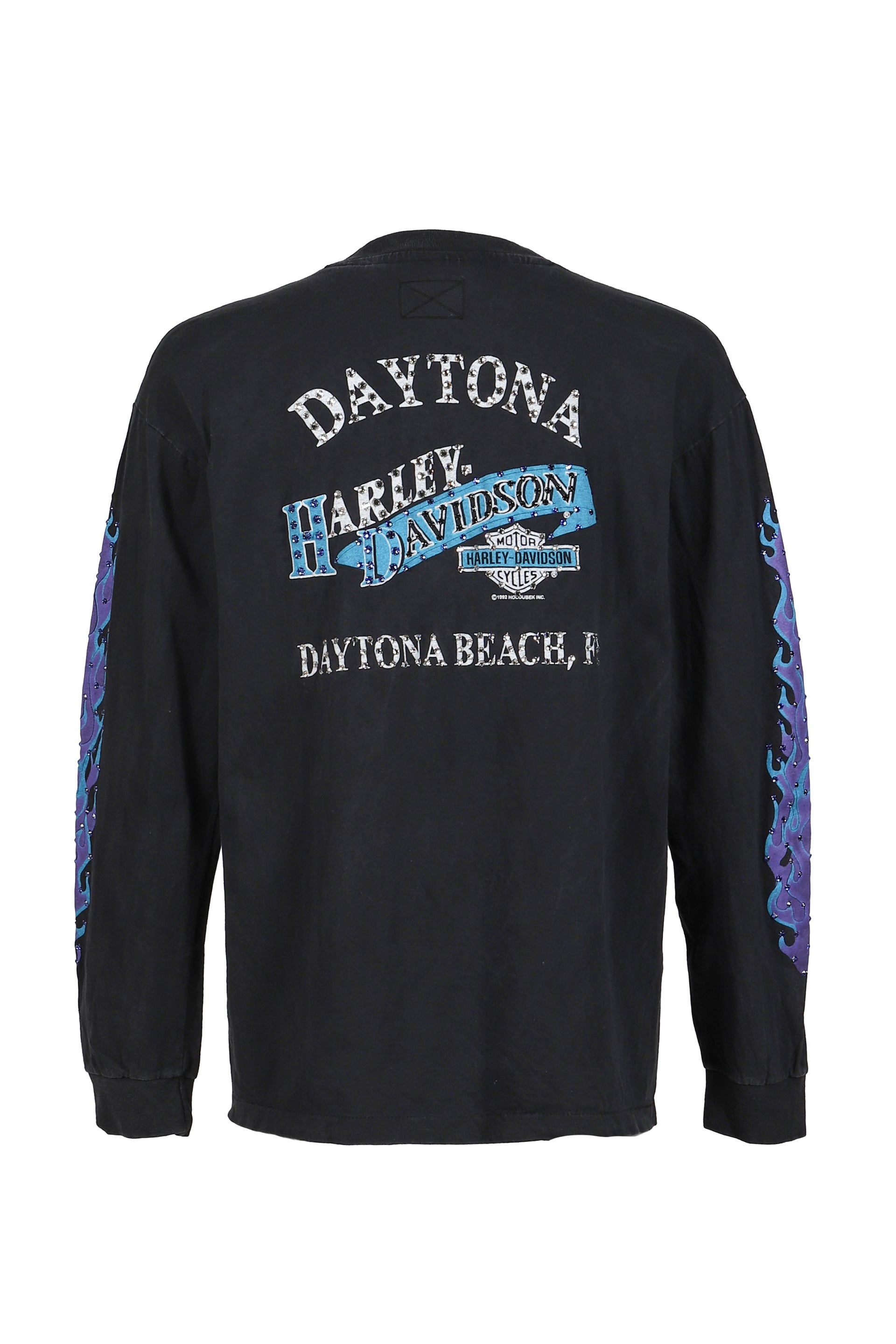 CHROME SWEET LS TEE / BLK