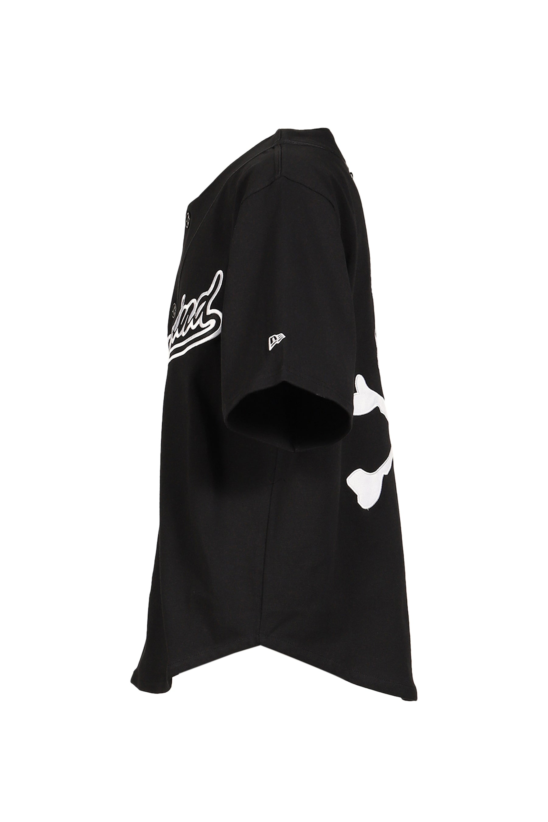NEW ERA HEAVYWEIGHT BASEBALL. SHIRT / BLK