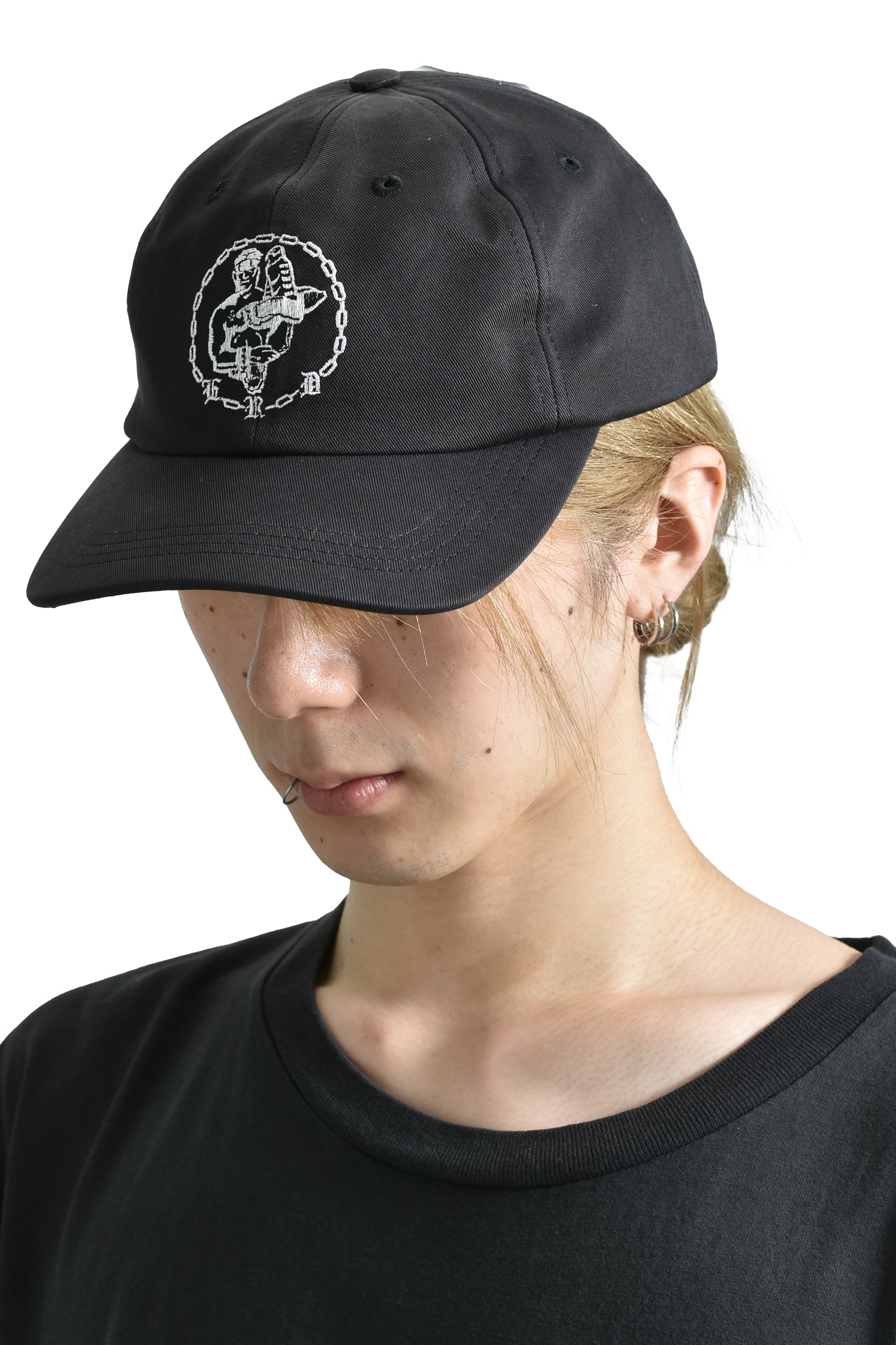 CHAINS HAT 6-PANEL HAT / BLK
