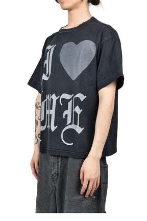 LOVE ME T-SHIRTS / BLK