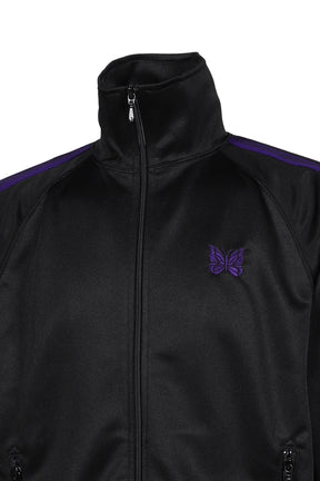 TRACK JACKET - POLY SMOOTH / BLK
