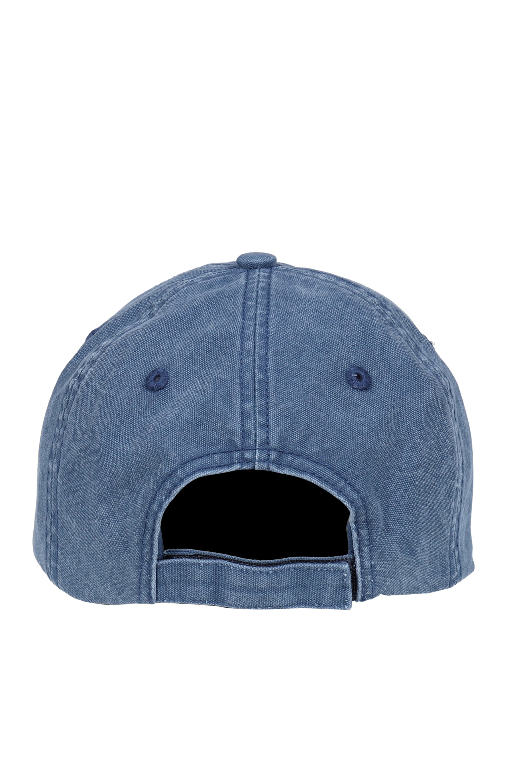 VELCRO CLOSURE AND LOGO CAP / BLUE